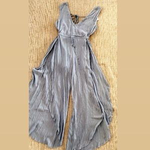 Jumpsuit with shorts. Fresh material perfect for summer